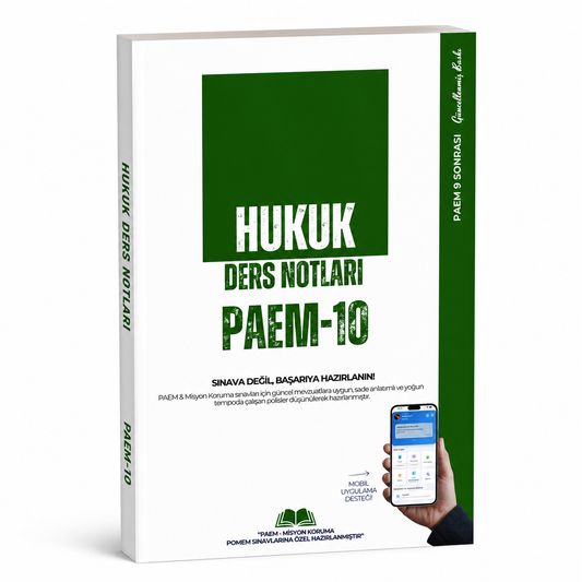 PAEM-10 | HUKUK DERS NOTLARI
